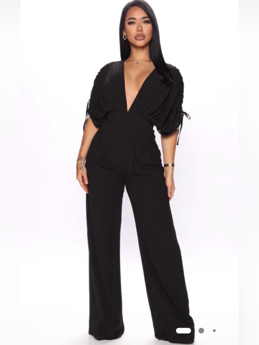 Fashion Nova New! Sexy V-Neck  Jumpsuit